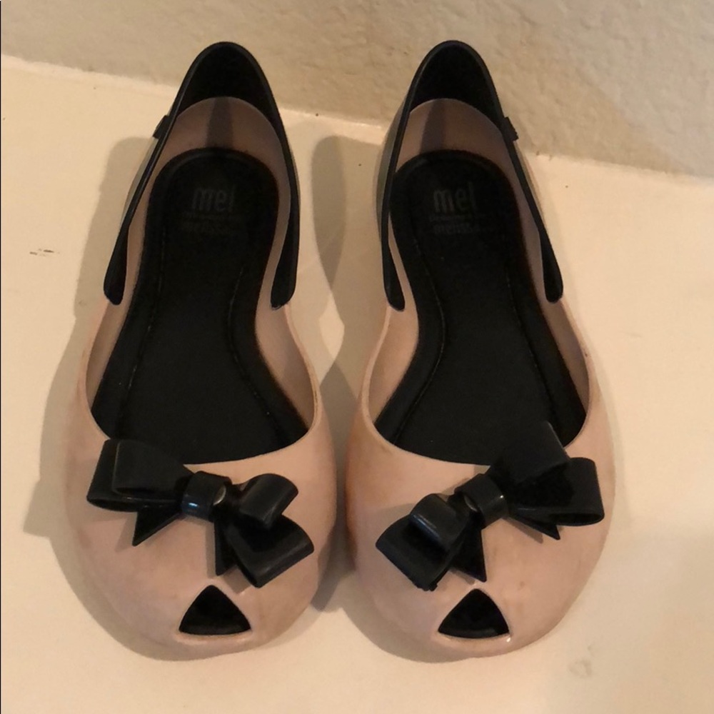 Little girls Melissa flats